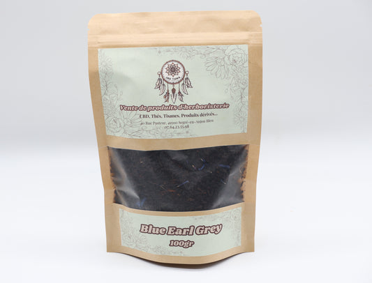 Thé Noir Earl Grey Bio – Fleurs de Bleuet – 100 % Naturel