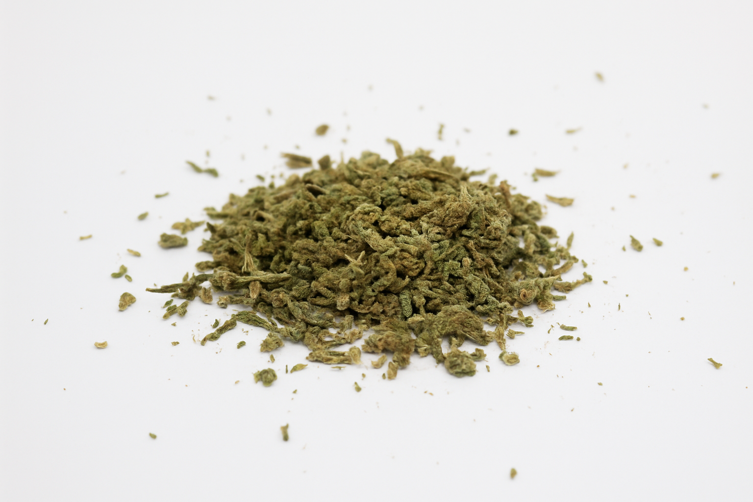 Photo trim CBD fond blanc